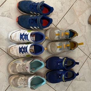 Lot of Five Sneakers (Nike, Adidas)